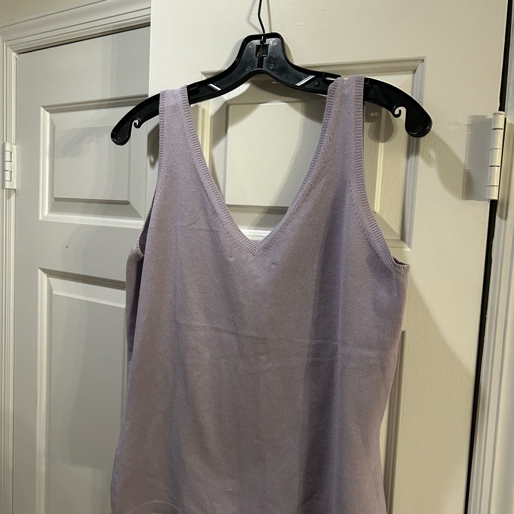Lavender and green Cashmere top, for both